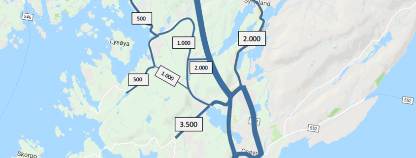 Konsekvensutgreiing - Trafikk