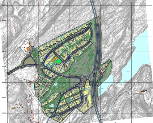 Illustrasjonsplan - Utbygging