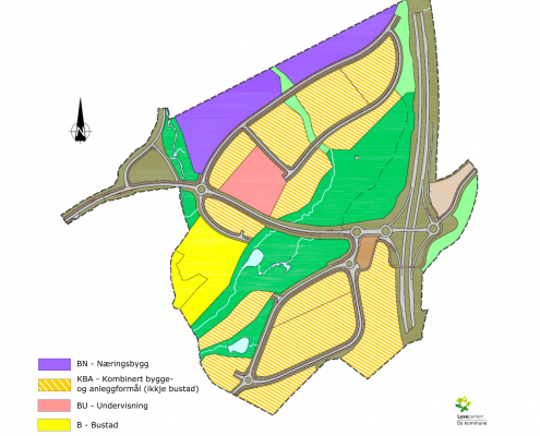 Omradereguleringsplan - Planskildring